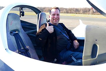 Bodo fliegt solo