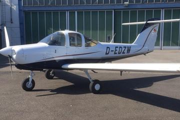 Piper PA38 gelandet