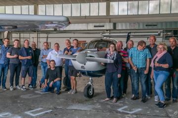 Flugzeug Taufe
