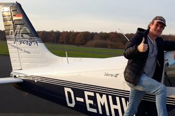 Ulli fliegt solo