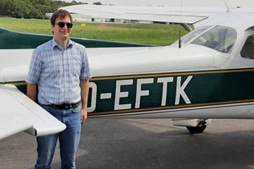 Soloflug Matthias