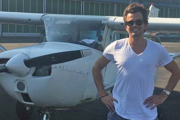Daniel fliegt solo