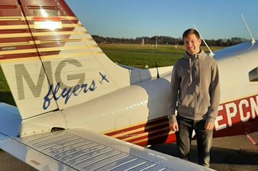 Philipp fliegt solo